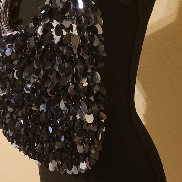 ❤HP❤️NWOT Pewter Disc Bling Handbag❤ - Picture 5 of 10